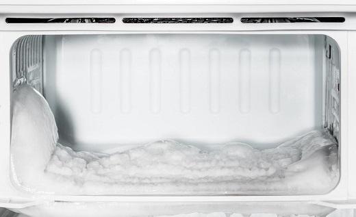 Hình ảnh tủ lạnh bị đông đá